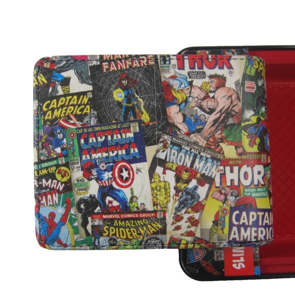 Wallet MARVEL COMICS Super Heroes Slimfold Gift Wallet -Collector’s Edition- - Picture 4 of 4